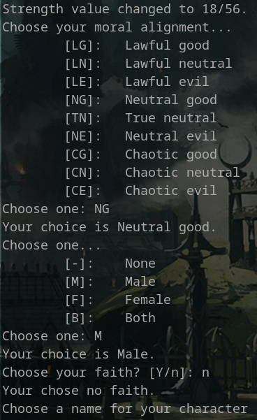 AdndTK CLI screenshot