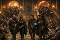 Combattimento in movimento (AI Generated)