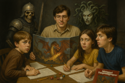 RPG pericoloso (AI Generated)