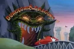 D&D animation series (una scena dalla sigla iniziale)