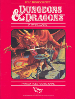 La mitica Scatola Rossa (F. Mentzer, 1983)