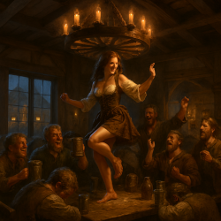 Balli alla Casa dei Divertimenti (AI Generated)