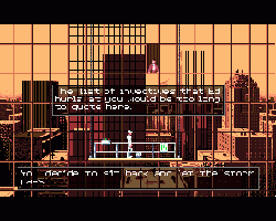 Future Wars (schermata iniziale)