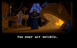 Lo studio di Khelben (Eye of the Beholder II intro)