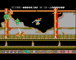 Ninja Spirit (1988, tempio buddhista)