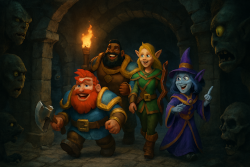 Personaggi giocanti moderni (AI Generated)