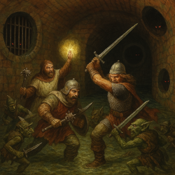 Avventurieri old school (AI Generated)