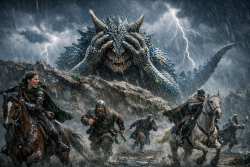 Paura del Tarrasque (AI Generated)