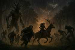 La rivolta degli uomini albero (AI Generated)